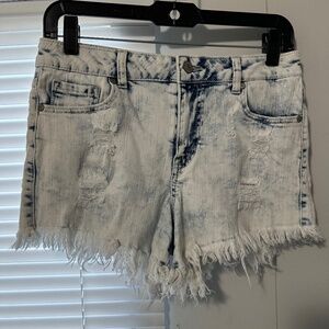 Denim shorts